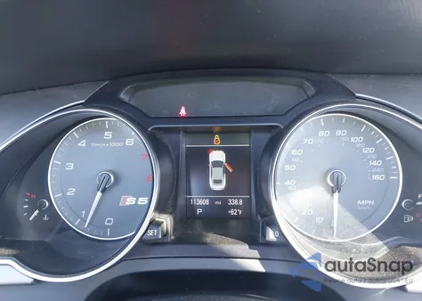 2013 Audi S5 3.0T Premium Plus из США, поврежденный, VIN WAUVGAFH8DN015727